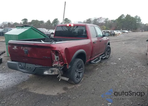 2022 Ram 1500 Classic Warlock 4X4 6'4 Box from USA, damaged, VIN 1C6RR7GG8NS149817